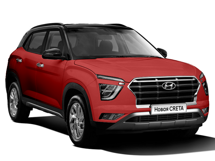 Hyundai Creta Dragon Red