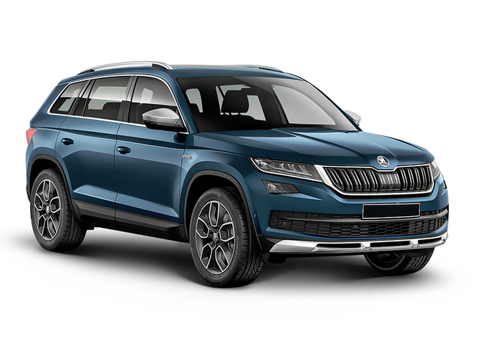 Skoda Kodiaq Scout Синий Lava Blue